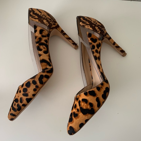 ANTONIO MELANI Shoes - Antonio Melani Animal Print Calf Skin Heels